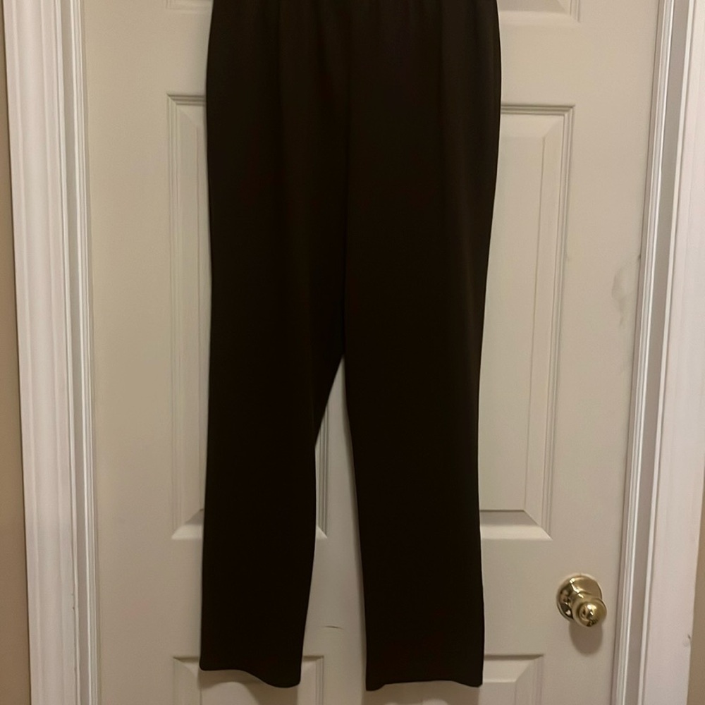 Brown casual pants.